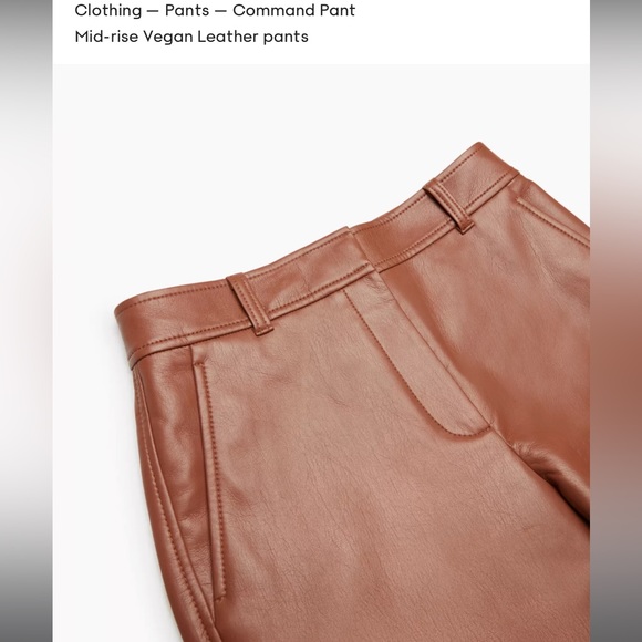 Aritzia Babaton Command Vegan pants 6 - Picture 4 of 7